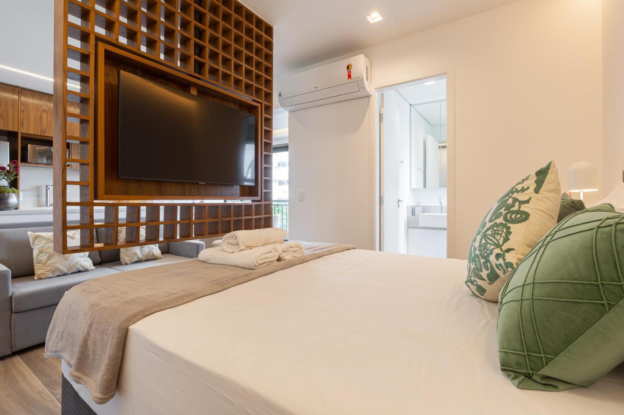 Apartamento Easy Star - Luxuoso No Coracao Do Campo Belo - Hc01h *