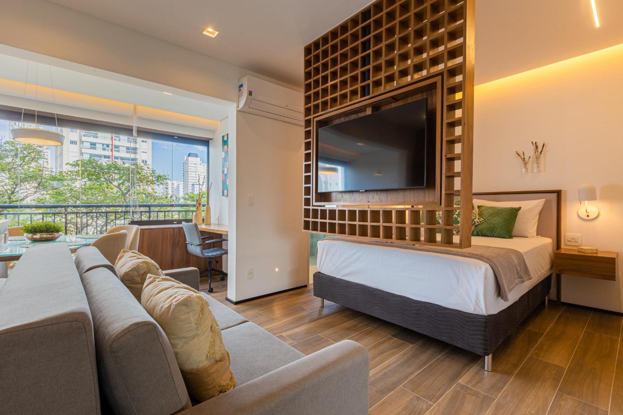 Easy Star - Luxuoso No Coracao Do Campo Belo - Hc01h Apartamento São Paulo